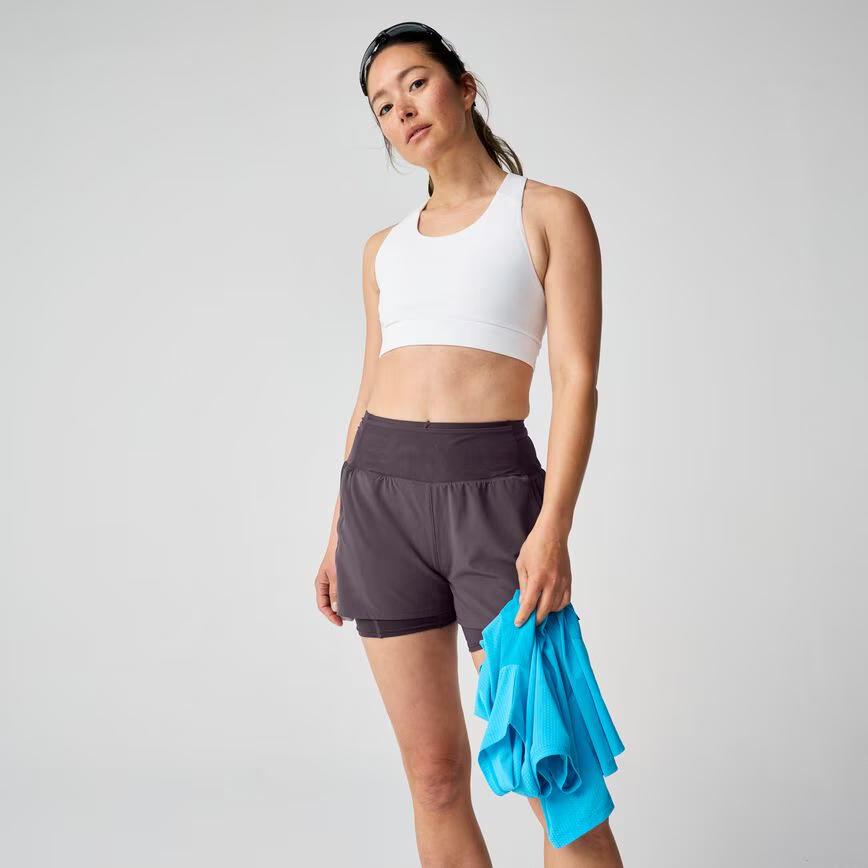 Women's High Point 3" 2-in-1 Short 2.0 | Trail Performance Gear| Brooks Running - Image 3