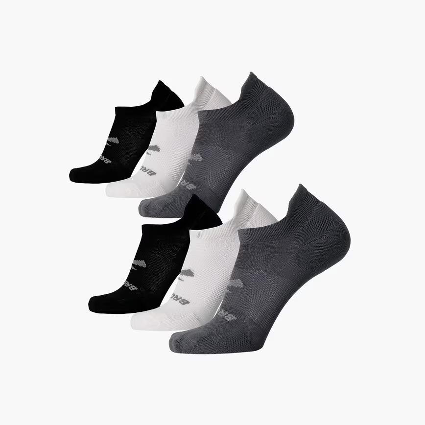 Run-In No Show Sock 6-Packs | Running Apparel & Gear - Image 2