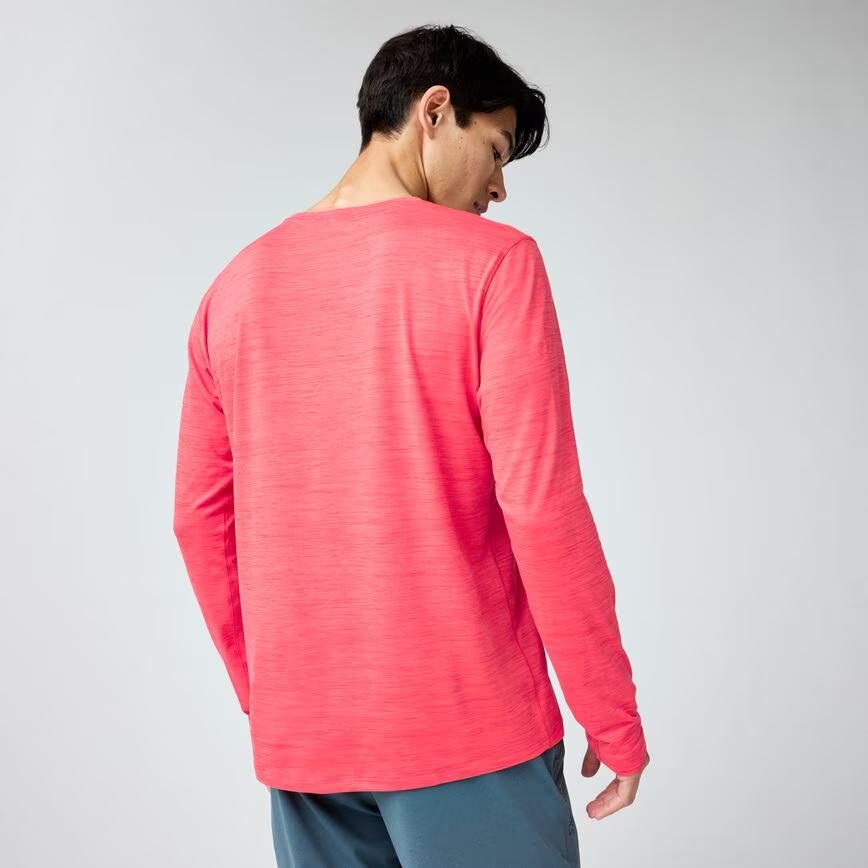 Men's Luxe Long Sleeve Top |Men's Running Shirt - Image 2