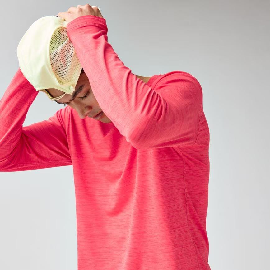 Men's Luxe Long Sleeve Top |Men's Running Shirt - Image 3