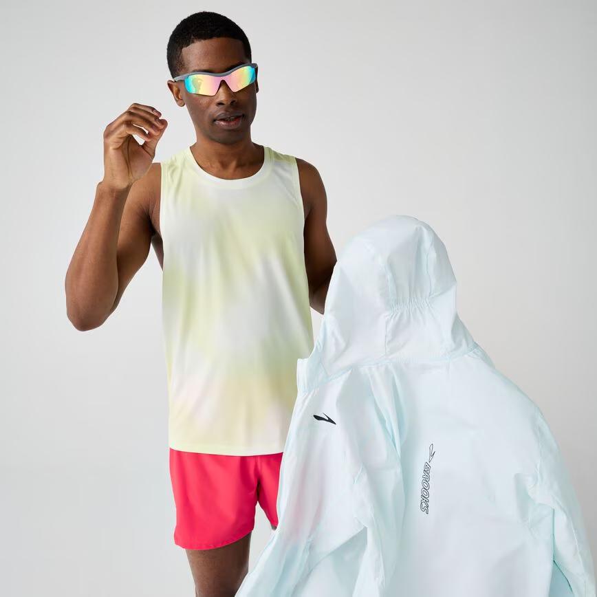 Men's Dash Printed Singlet - Image 3